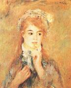 Pierre Renoir Ingenue oil on canvas